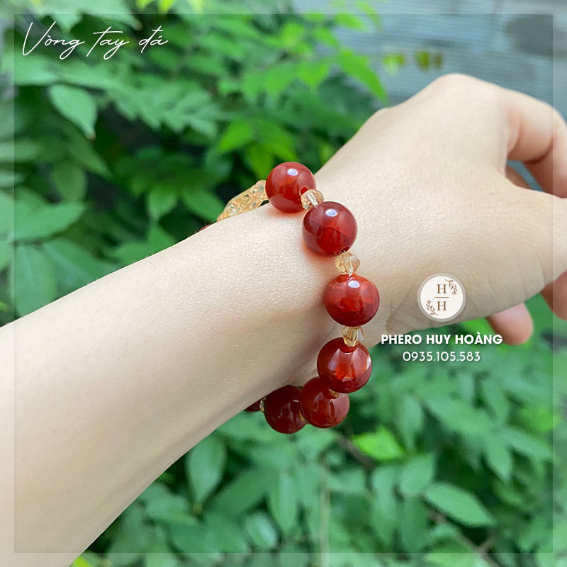 Chuỗi Mân Côi đá Mã Não đỏ 4 Chuỗi Mân Côi đá Mã Não đỏ - Hình ảnh 4