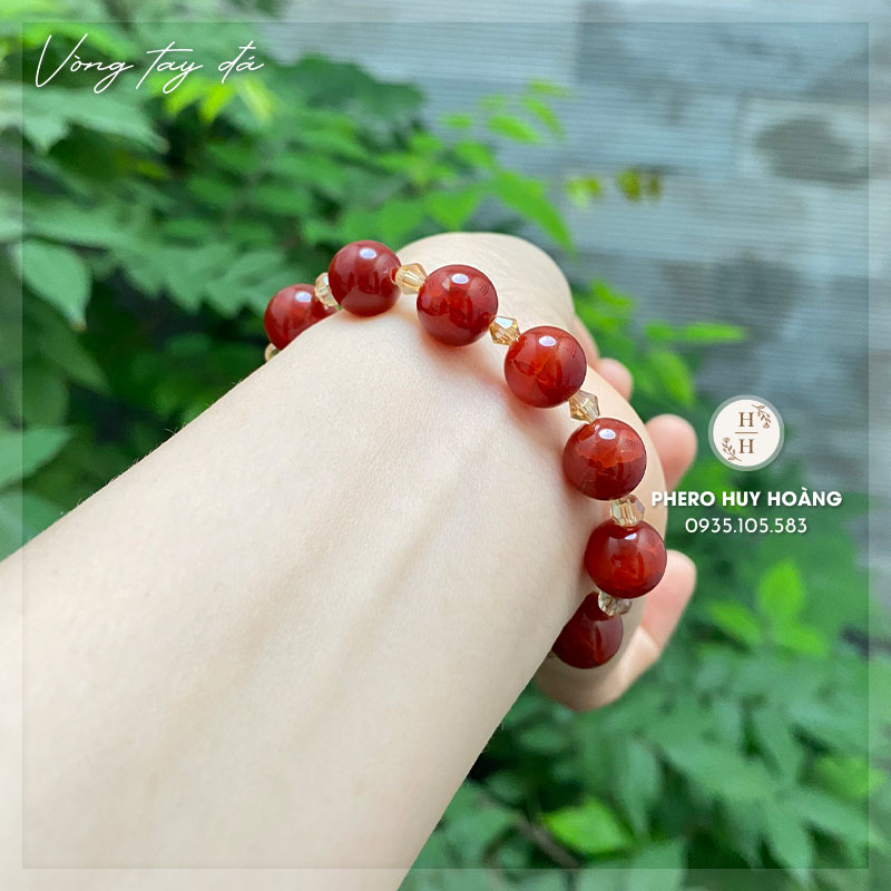 Chuỗi Mân Côi đá Mã Não đỏ 5 Chuỗi Mân Côi đá Mã Não đỏ - Hình ảnh 5