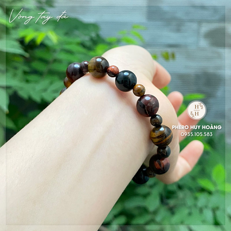 Chuỗi Mân Côi đá Mắt Hổ 4 Chuỗi Mân Côi đá Mắt Hổ - Hình ảnh 4