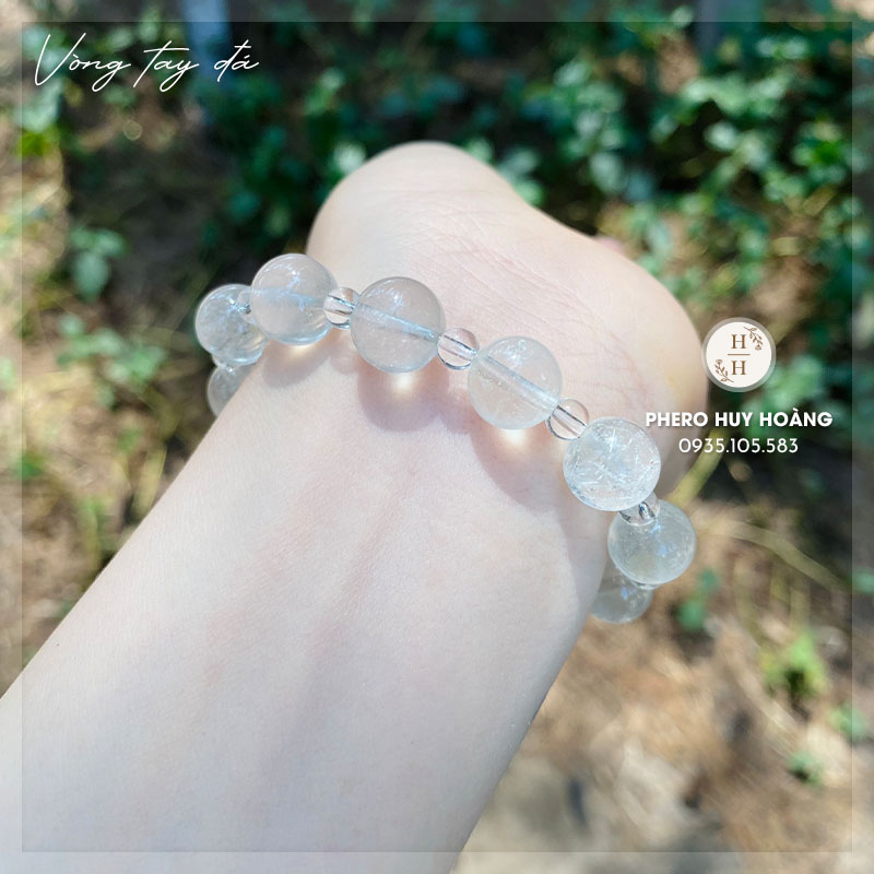 Chuỗi Mân Côi đá Thạch Anh tinh thể 4 Chuỗi Mân Côi đá Thạch Anh tinh thể - Hình ảnh 4