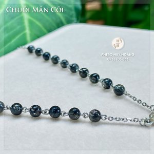 Chuoi Man Coi 50 bang Da Thach Anh Toc Den Thanh Gia Mat Me chat lieu thep inox khong gi 4