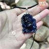 Mat Da Sodalite xanh cham khac Duc Chua Giesu doi mao gai kich thuoc dai 4cm 3
