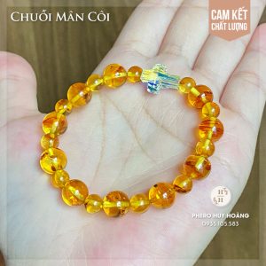 Chuỗi Mân Côi bằng Hổ Phách