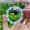 Chuỗi Mân Côi bằng đá Aquamarine - Thánh Giá đá Thạch Anh trắng 9 Chuoi Man Coi bang da Aquamarine Thanh Gia da Thach Anh trang 1